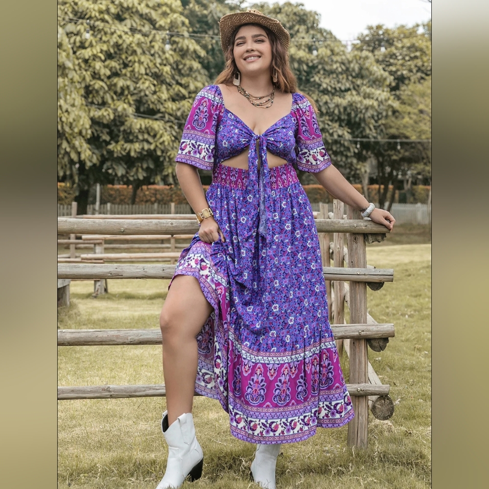Rustty Dustty Modern Bohemian Crush Plus Size - Picture 2 of 14